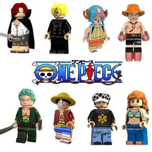 COPY - One Piece 8Pcs Set minifigure Lego compatible